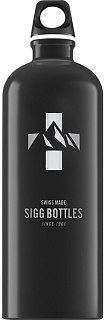 Бутылка SIGG Mountain Black для воды аллюминий 1,0л - фото 1