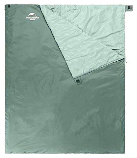 Спальник Naturehike new LW180 mini sleeping bag XL-pine green правый - фото 8
