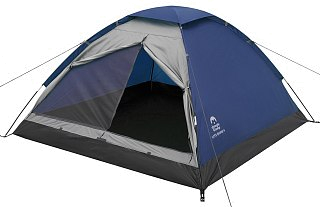 Палатка Jungle Camp Lite Dome 4 синий/серый - фото 2