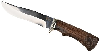 Нож ИП Семин Князь кованая сталь 95х18 венге литье - фото 1