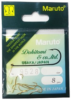 Крючки Maruto 9528 Go №10 8шт - фото 1