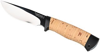 Нож Росоружие Сталкер сталь 95х18 рисунок рукоять береста - фото 2