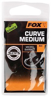 Крючки  Fox EDGES Curve Medium №4 - фото 3