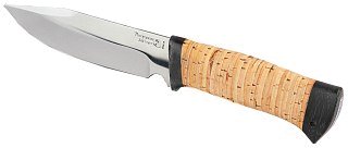 Нож Росоружие Баджер 3  95х18 береста - фото 2