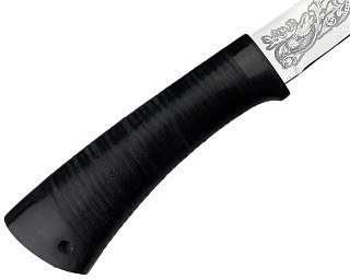 Нож Росоружие Амиго ЭИ-107 кожа рисунок - фото 3