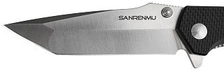 Нож Sanrenmu 9001 складной сталь Sandvik  12C27 рукоять G10 - фото 7