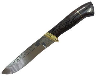 Нож Ладья Кречет НТ-28 Р 95х18 рисунок венге