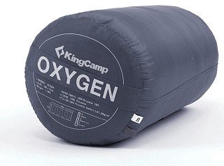 Спальник King Camp Oxygen 3DWarmLoft серый правый - фото 8