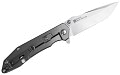 Нож Sanrenmu 9002-GW складной сталь Sandvik  12C27 рукоять G10