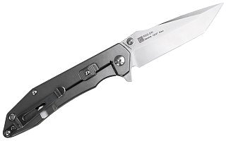 Нож Sanrenmu 9002-GW складной сталь Sandvik  12C27 рукоять G10 - фото 1