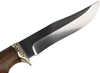 Нож ИП Семин Князь кованая сталь 95х18 венге литье - фото 4