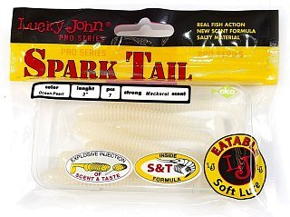 Приманка Lucky John виброхвост Pro series spark tail 3,0in 07,60/033 7шт - фото 2