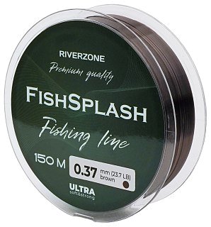Леска Riverzone FishSplash I 150м 0,37мм 23,7lb brown - фото 3