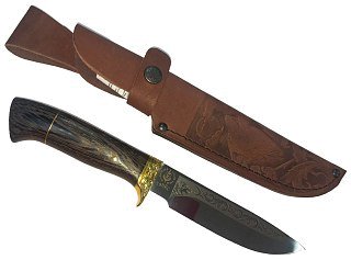 Нож Ладья Охотник-3 НТ-5 P 95х18 рисунок венге