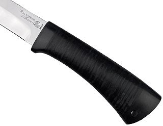 Нож Росоружие Амиго ЭИ-107 кожа рисунок - фото 5