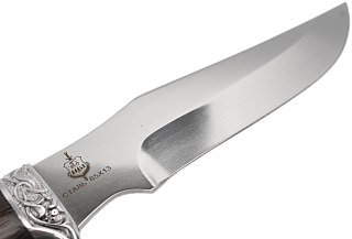 Нож Ладья Клык НТ-12 65х13 венге - фото 5