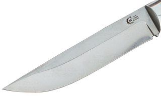 Нож ИП Семин Тигр кованая сталь Х12МФ орех плашка - фото 6