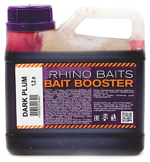 Ликвид Rhino Baits Bait booster food dark plum темная слива 1,2л