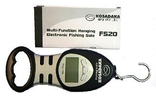 Весы Kosadaka FS20 рулетка термометр часы  - фото 2