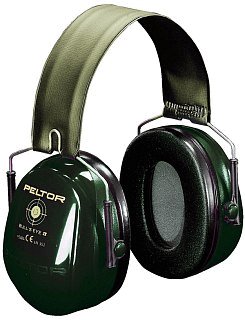 Наушники Peltor Bull's eye II стендовые пассивные зеленые 230гр - фото 1