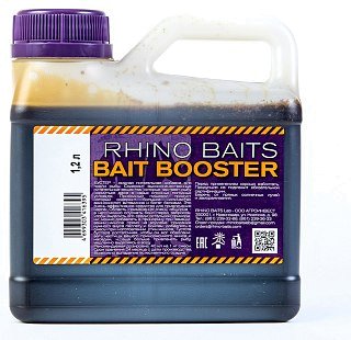 Ликвид Rhino Baits Bait booster food Super Strawberry супер клубника 1,2л