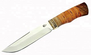Нож ИП Семин Путник сталь 65х13 литье береста - фото 2