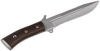 Нож ИП Семин Смерч сталь 65х13 ценные породы дерева - фото 2