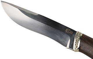 Нож ИП Семин Беркут кованая сталь 95х18 венге литье - фото 4