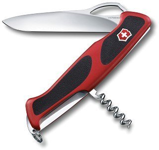 Нож Victorinox Ranger Grip 130мм 5 функций красный/черный - фото 1