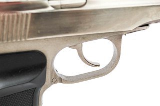 Пистолет Baikal МР 654 К 4,5мм белый обновленная ручка - фото 4