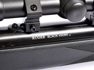 Винтовка Umarex Ruger Black Hawk прицел 4*32 пластик - фото 6