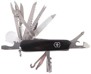 Нож Victorinox SwissChamp 91мм 33 функций черный - фото 2