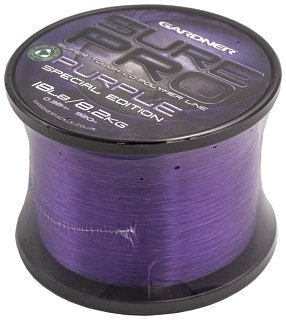 Леска  Gardner Sure pro purple 18 lb 0.38мм 920м - фото 1
