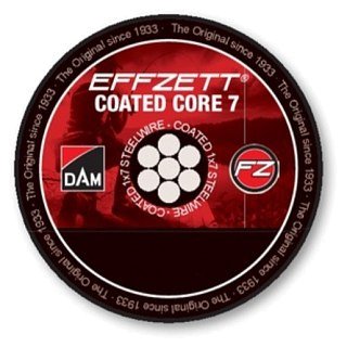 Поводковый материал DAM Effzett Coated Core7 Steeltrace 10м 7кг black