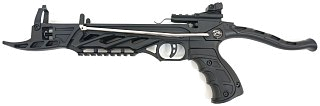 Арбалет-пистолет Man Kung Alligator MK-TCS1-BK пластик черный 3 стрелы - фото 3