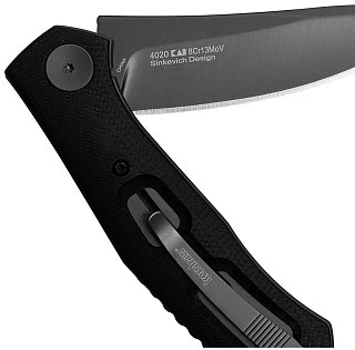 Нож Kershaw Concierge складной черный G10 сталь 8Cr13MoV - фото 7
