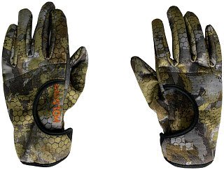 Перчатки Хольстер Орион софтшелл лес соты - фото 1