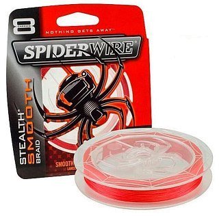 Шнур Spiderwire stealth smooth 8 red 150м 0,06мм - фото 1