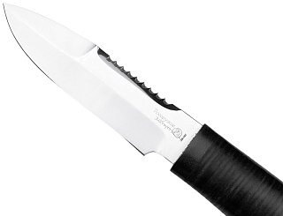 Нож Росоружие Спас-1 ЭИ-107 кожа    - фото 5