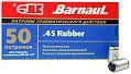 Патрон 45Rubber БПЗ травматический гильза цинк 1/50/750