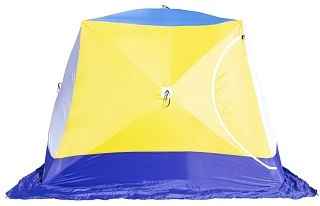 Палатка Стэк Куб-4Т трехслойная дышащая - фото 4