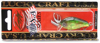 Воблер Lucky Craft Clutch SSR 5412 911 lime chart tiger