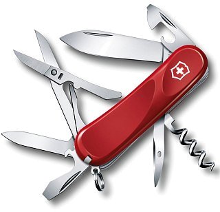 Нож Victorinox Evolution s16 85мм 14 функций красный - фото 2