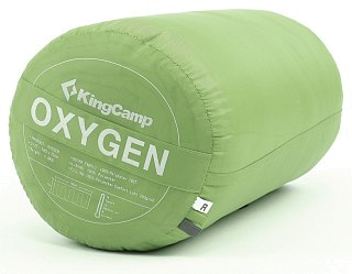 Спальник King Camp Oxygen 3DWarmLoft зеленый правый - фото 2