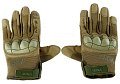 Перчатки Fantom Force Альфа-3 тактические с пальцами хаки