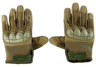 Перчатки Fantom Force Альфа-3 тактические с пальцами хаки - фото 1