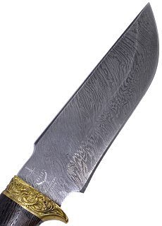 Нож Ладья Тайга дамаск венге - фото 2