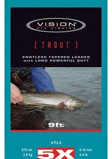 Подлесок Vision Trout leader 5X
