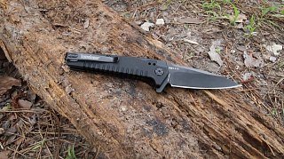 Нож Kershaw Fatback складной сталь 8Cr13MoV рукоять нейлон - фото 4