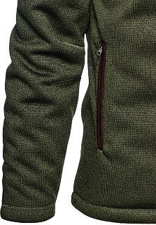 Куртка Seeland Dyna knit fleece forest green  - фото 4